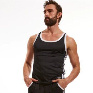 N2N Bodywear Urban Black Tank Small NWT
